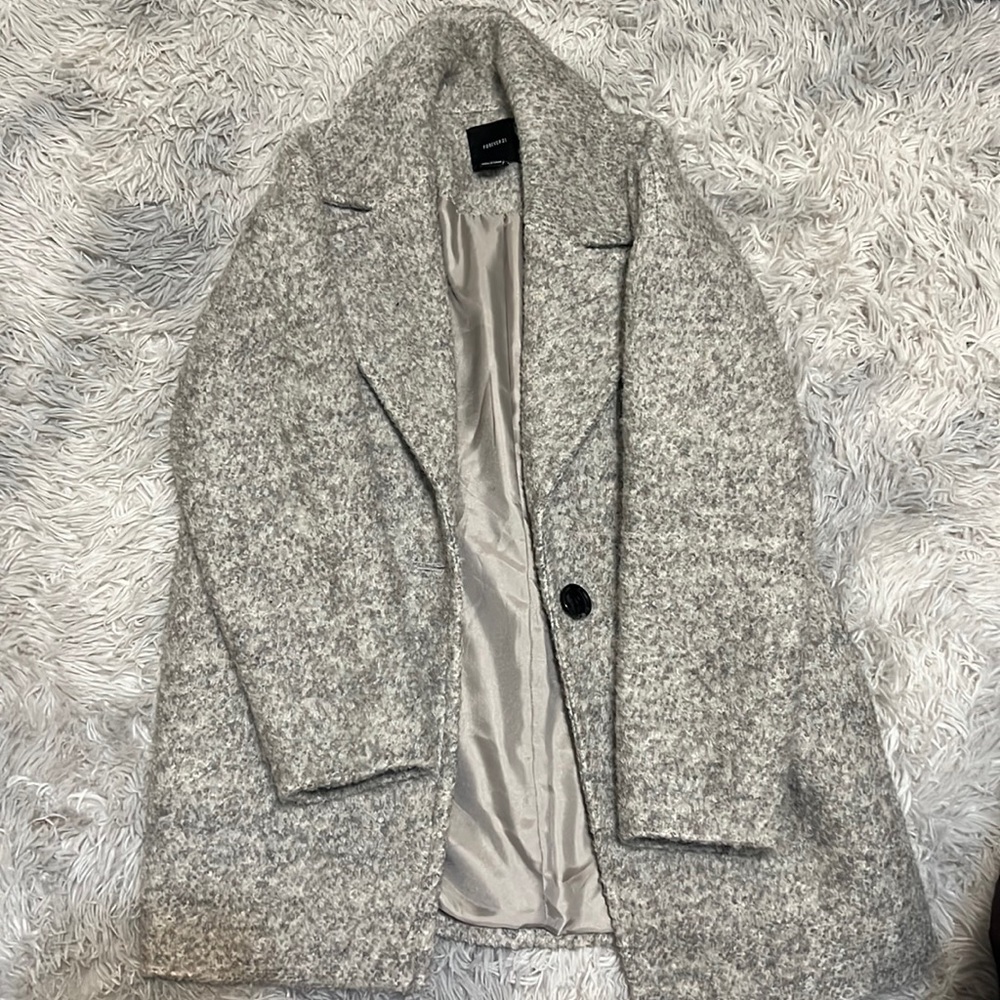 Forever 21 grey winter jacket